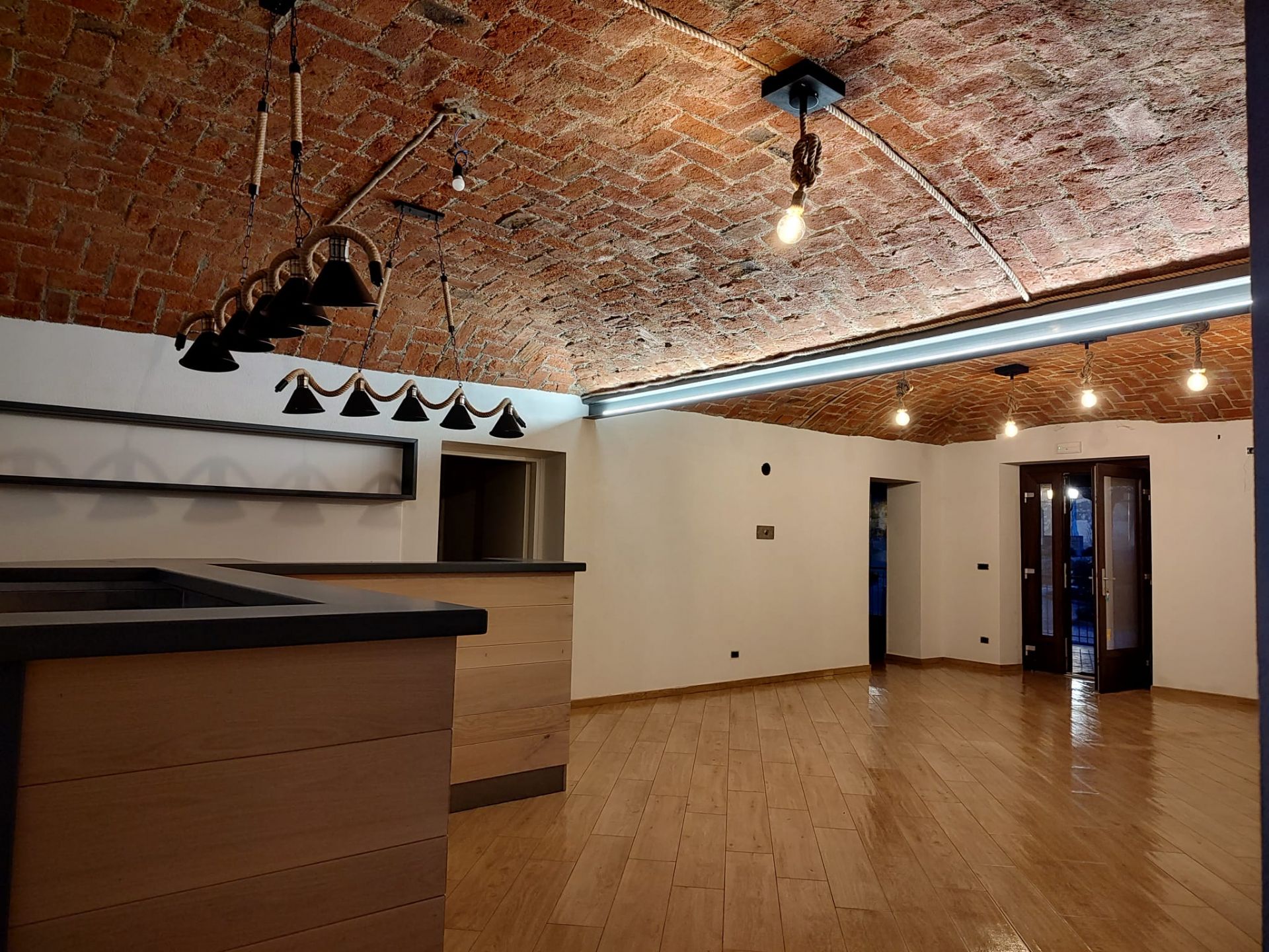 veduta dall'uscita d'emergenza